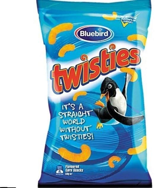 Bluebird Twisties (120g) ( New Zealand )