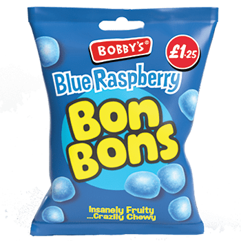 Bobby's Blue Raspberry Bon Bon 110g Packet (UK)