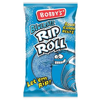 Bobby's Blue Razz  Rip Rolls 38g  (UK)