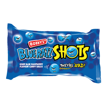 Bobby's Blue Razz  Shots (UK)