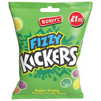 Bobby's Fizzy Kickers 120g Bag ( UK )