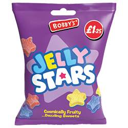 Bobby's Jelly Stars  150g Packet ( UK )