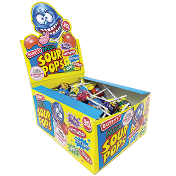Bobby's Mega Sour Pop ( UK )