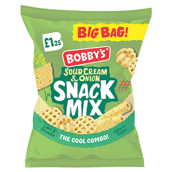 Bobby's Sour Cream & Onion Snack Mix  (UK)