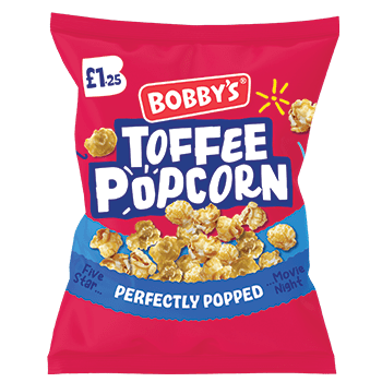 Bobbys Toffee Popcorn 110g (UK)