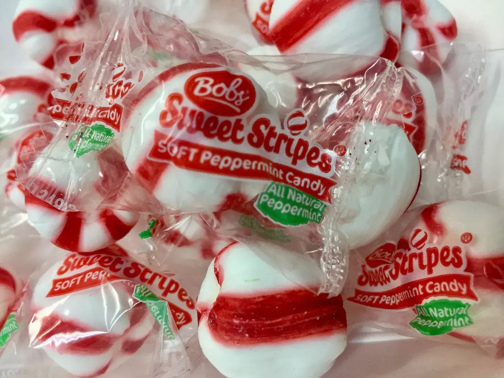 Bobs Sweet Stripes Soft Peppermint Candy 100g ( US )