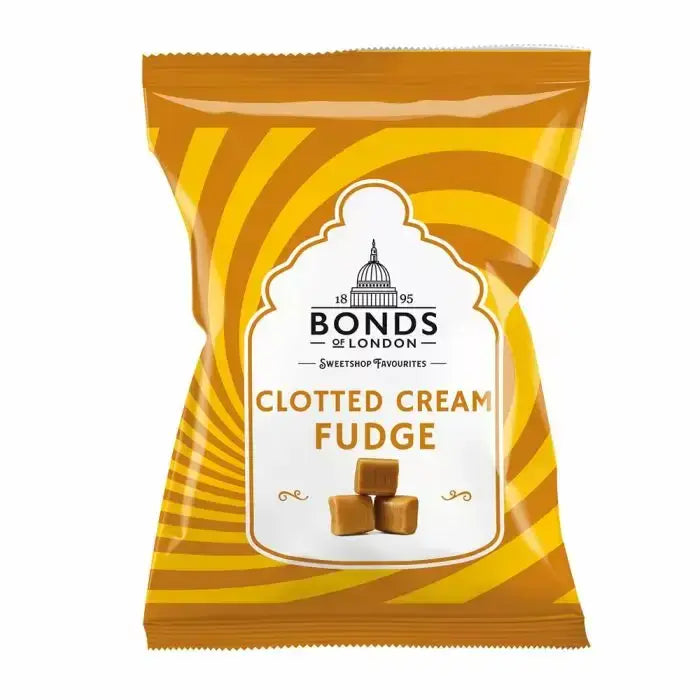 Bonds Clotted Cream Fudge Bag 120g  ( UK )