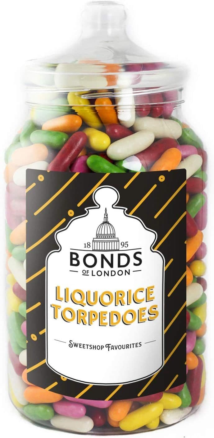 Bonds Liquorice Torpedoes 100g ( UK )