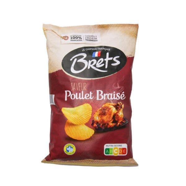 Brets Crisp Braised Chicken 125g  ( France )