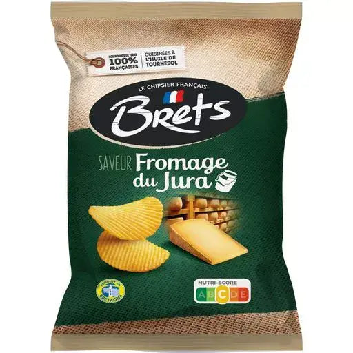 Brets Crisp Fromage Du Jura  125g  ( France )