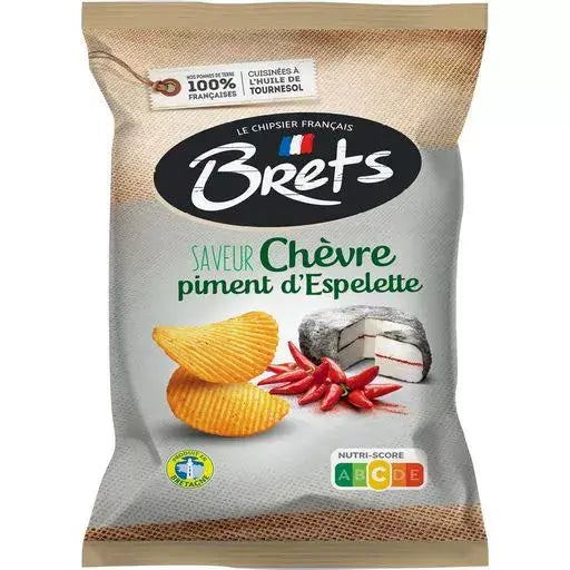 Brets Crisp with Goat's Cheese and Espelette Pepper  125g  ( France )