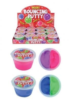 Bright Bouncing Putty 2 Tone Tub 30G