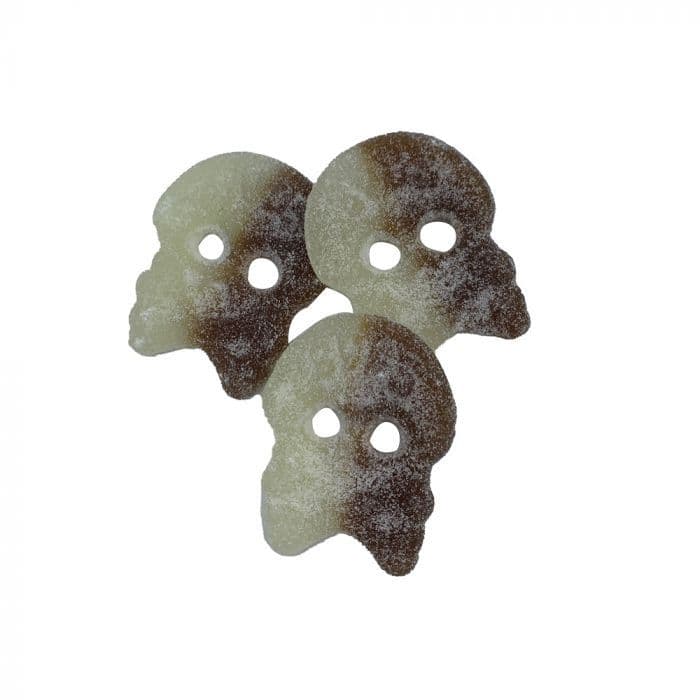 BUBS Vegan  Cool Cola Skulls  ( Sweden )