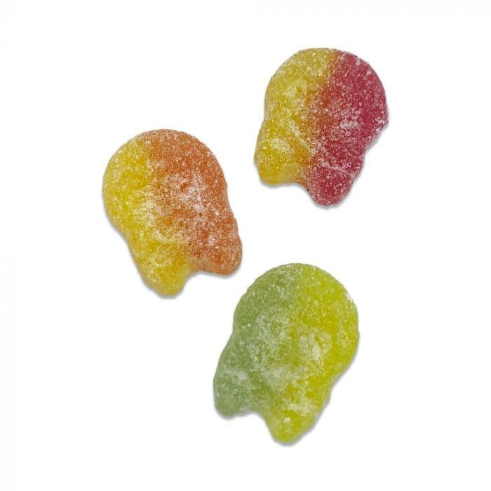 BUBS Vegan  Mini Sour Jelly Skulls ( Sweden )