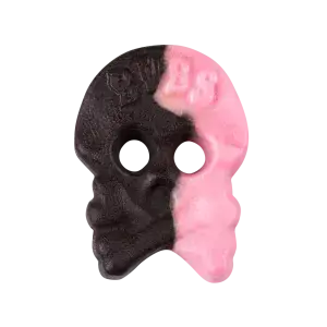 Bubs Vegan Raspberry And Liquorice Foam Skulls ( Sweden )