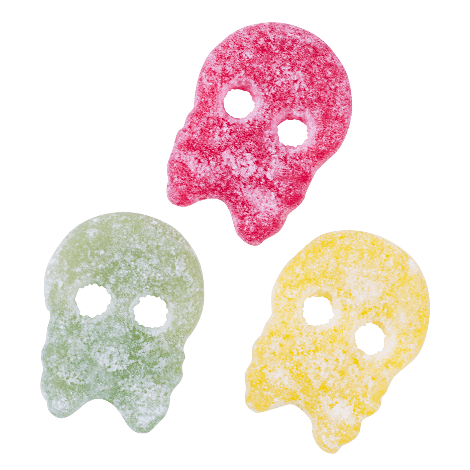 Bubs Vegan Sour Skulls Mix   ( Sweden )