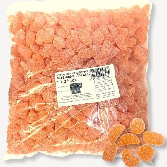 Buchanan's Iron Brew Pastiles 100g  ( UK )