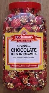 Buchanans Chocolate Russian Caramels 100g  (UK)