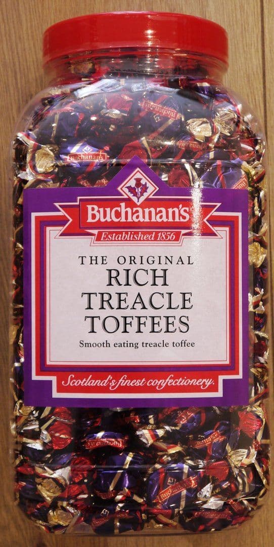 Buchanans Rich Treacle Toffee 100g  (UK)