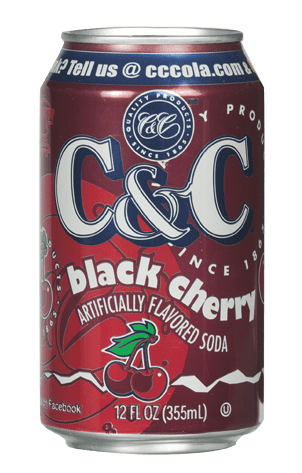 C&C Soda Black Cherry 355ml (US)