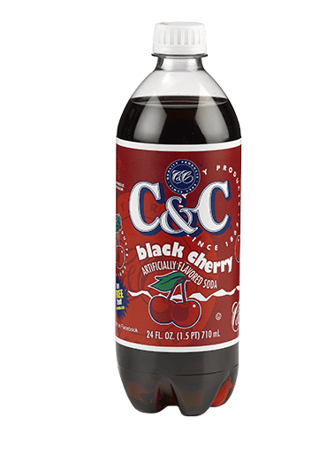 C&C Soda Black Cherry 710ml (US)