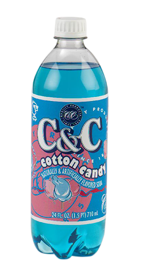 C&C Soda Cotton Candy 710ml (US)