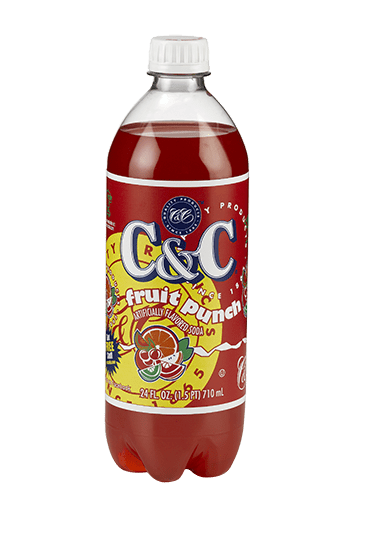 C&C Soda Fruit Punch 710ml (US)