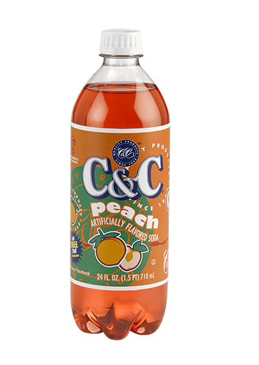 C&C Soda Peach 710ml (US)