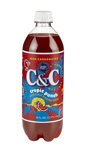 C&C Soda Tropic Punch Bottle 710ml (US)