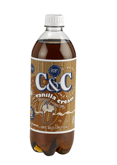 C&C Soda Vanilla Cream 710ml (US)