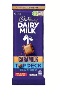 Cadbury Caramilk Top Deck Block (175g) ( Australia )