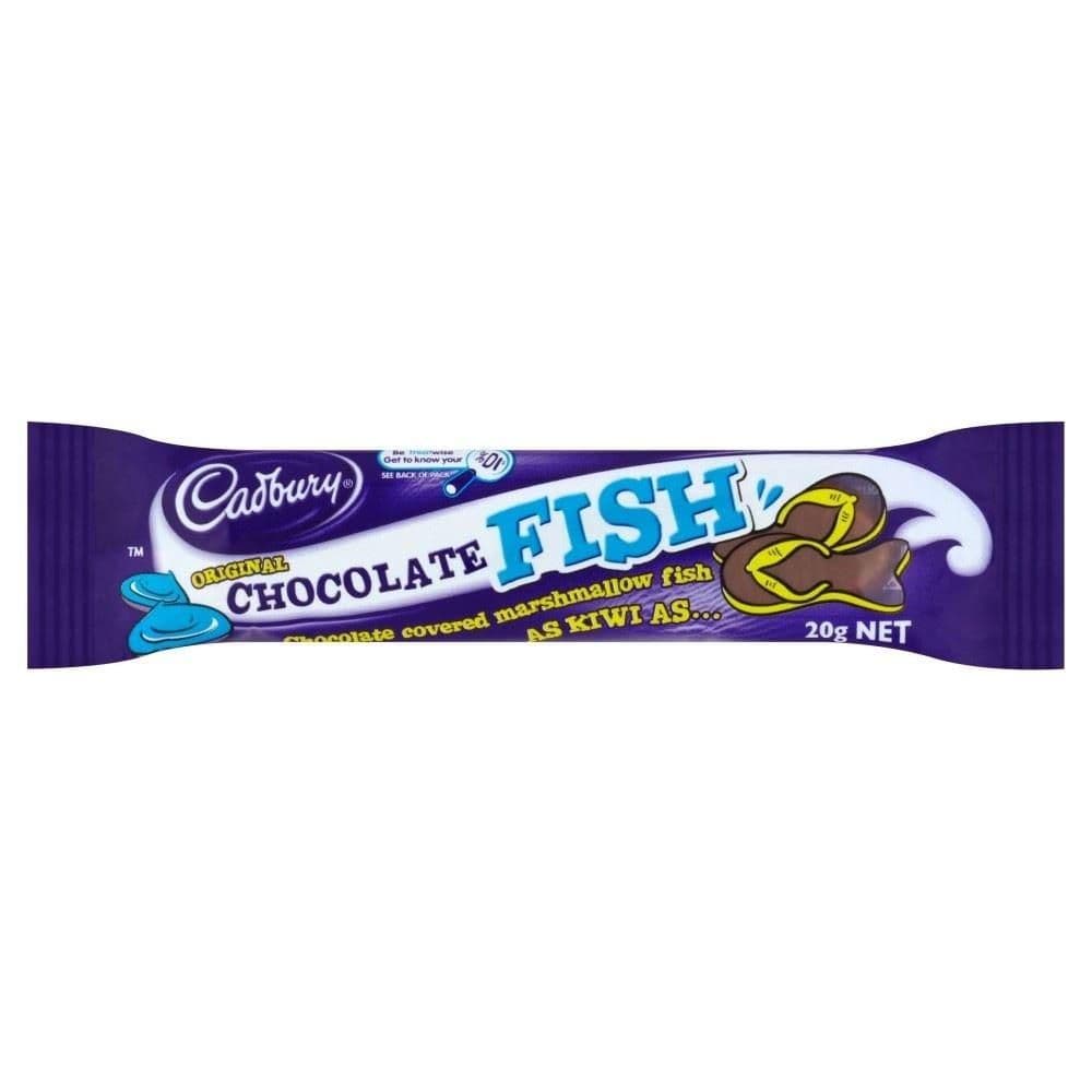Cadbury Chocolate Fish (20g)  ( New Zealand )