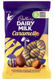 Cadbury Dairy Milk Caramello Eggs 117g ( Australian )
