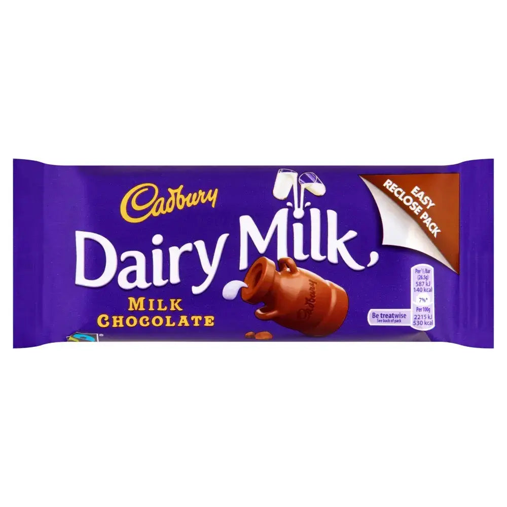 Cadbury Dairy Milk Milk Chocolate Bar 53g ( Ireland )