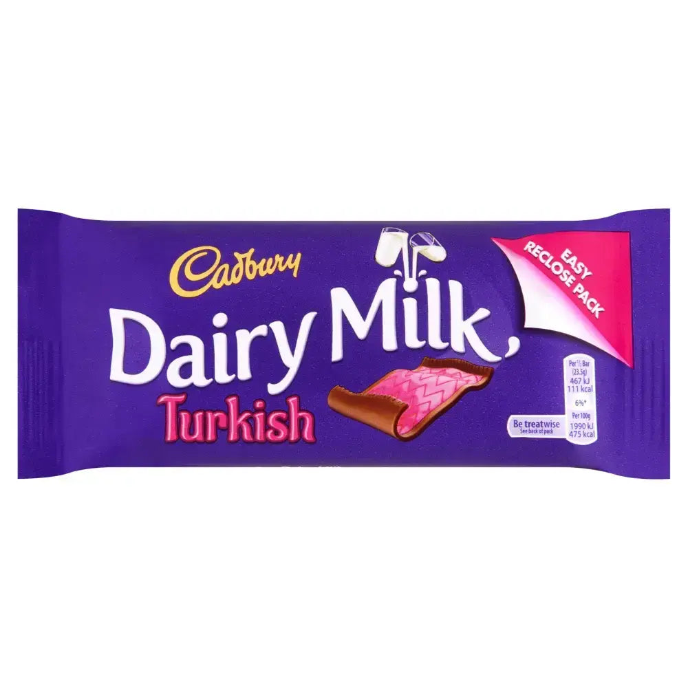 Cadbury Dairy Milk Turkish Bar 53g ( Ireland )