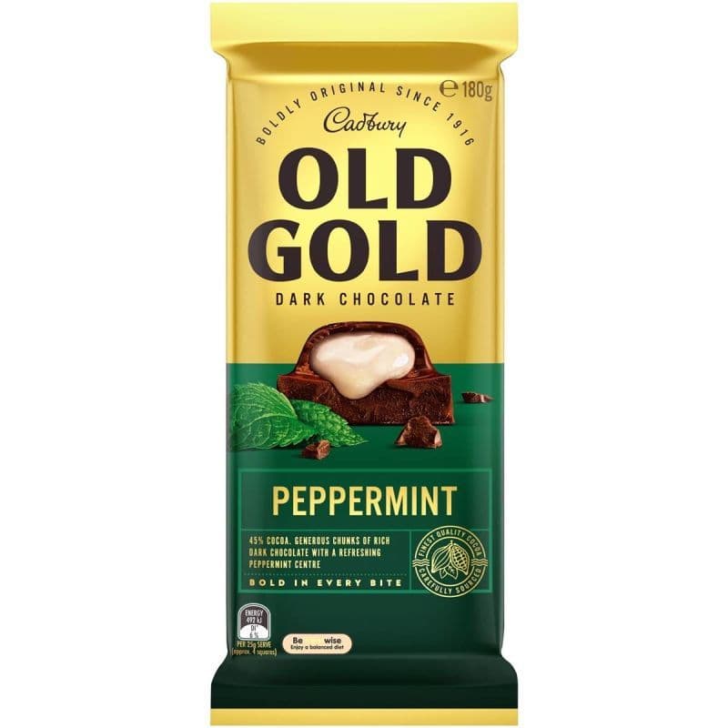 Cadbury Old Gold Peppermint (180g) ( Australia )