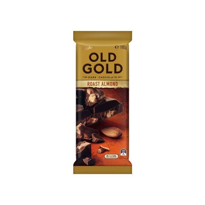 Cadbury Old Gold Roast Almond (180g) ( Australia )