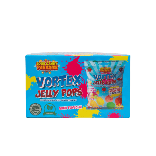 Candy Paradise Sour Jelly Pops Bag 315g ( UK )