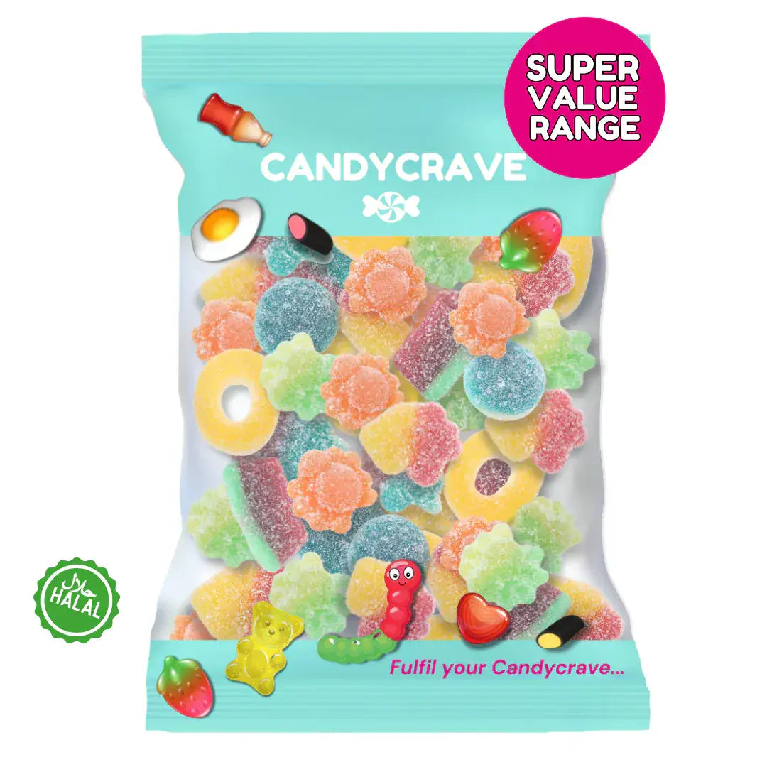 Candycrave Gummy  Fizzy Mix ( UK )
