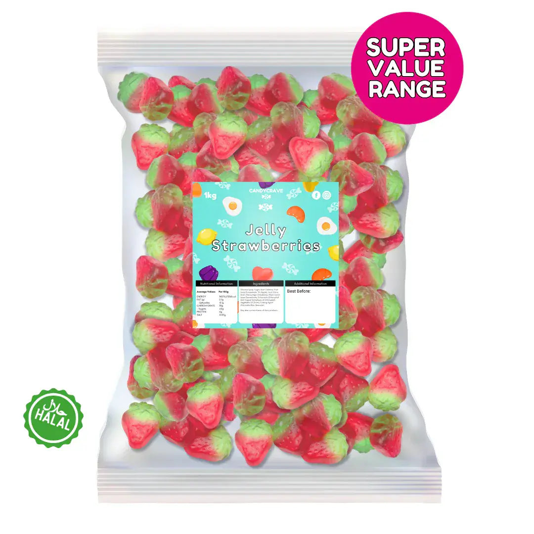 Candycrave  Jelly Strawberries  ( UK )