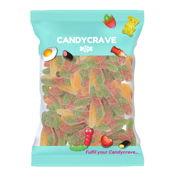 Candycrave Super Value Fizzy Worms ( UK )