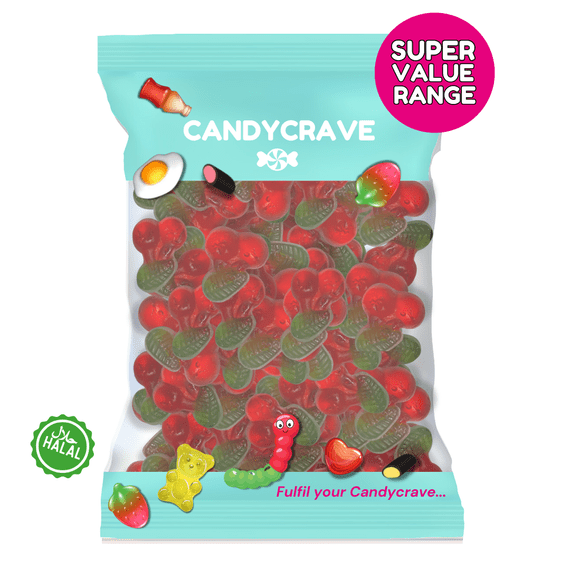 Candycrave Super Value Jelly Cherry ( UK )