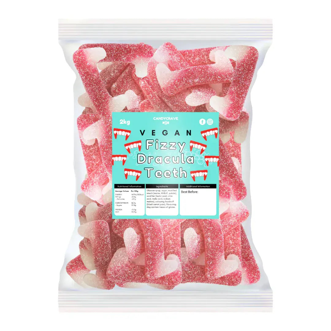 Candycrave Vegan Fizzy Dracula Teeth ( UK )