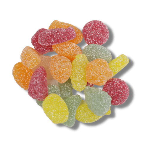 Candycrave Vegan Fizzy Fruit Salad Gums  ( UK )