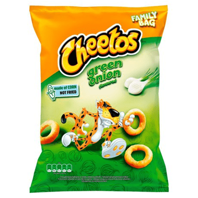 Cheetos Green Onion 130g  ( Poland )