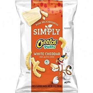 Cheetos Simply Puffs White Cheddar  227g  ( US )