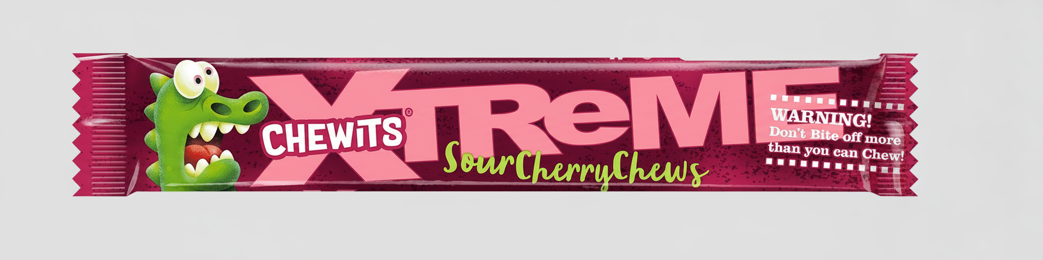 Chewits Xtreme Sour Cherry Chews 34g ( UK )