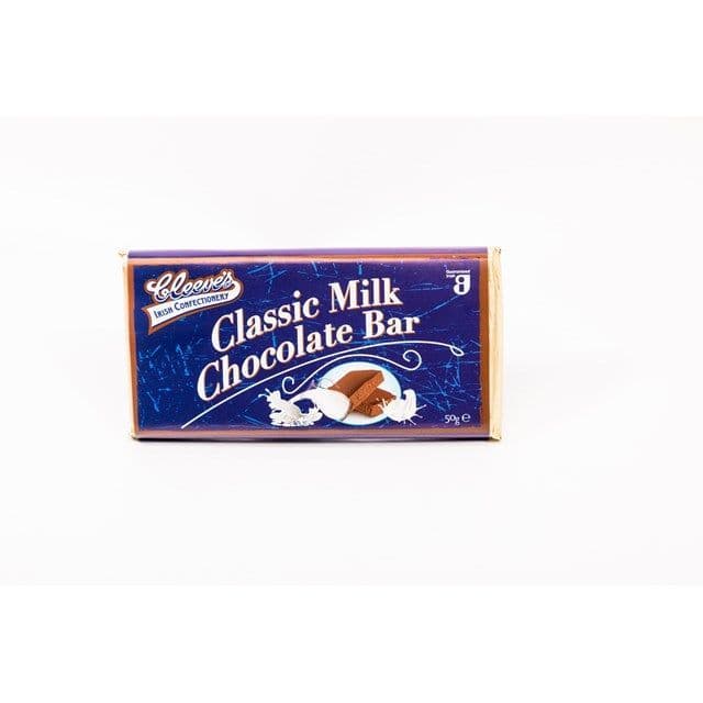 Cleeves  Classic Milk Chocolate  50g Bar ( Ireland )