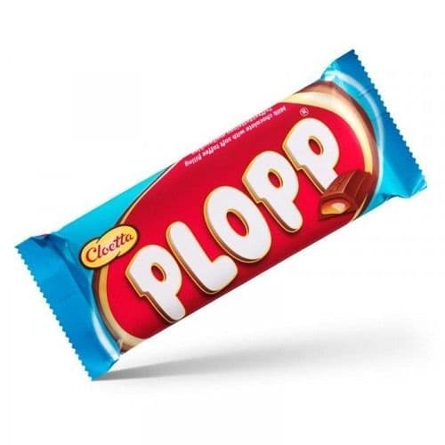 Cloetta Plopp Mini Chocolate with Caramel  ( Sweden )
