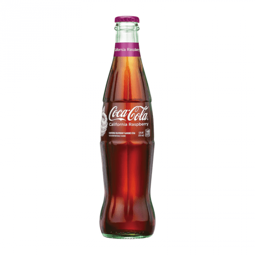 Coca Cola California Raspberry 12fl.oz (355ml) Glass Bottle ( US )